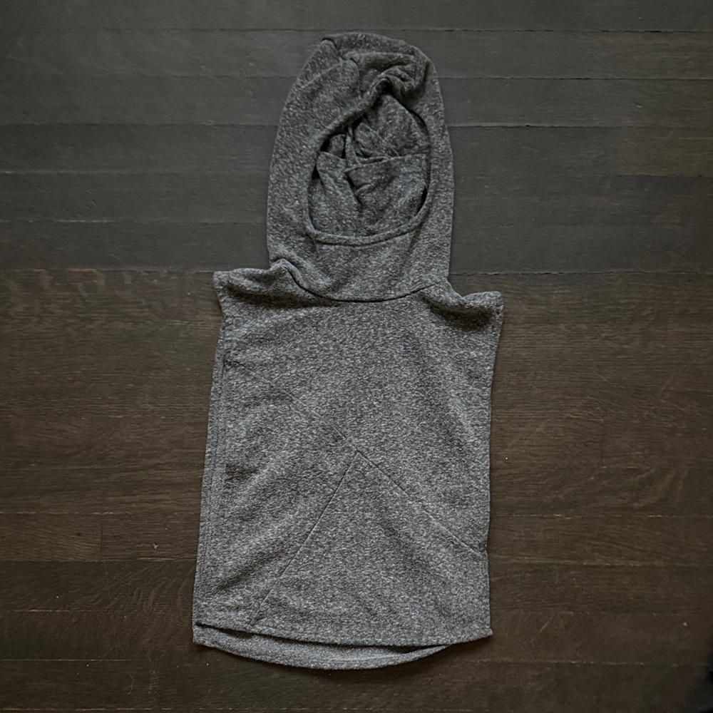 nununu Gray ninja Cape with mask